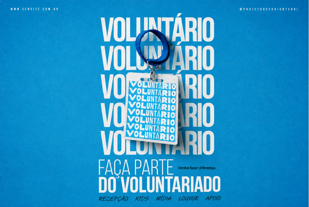 Seja um Voluntário 